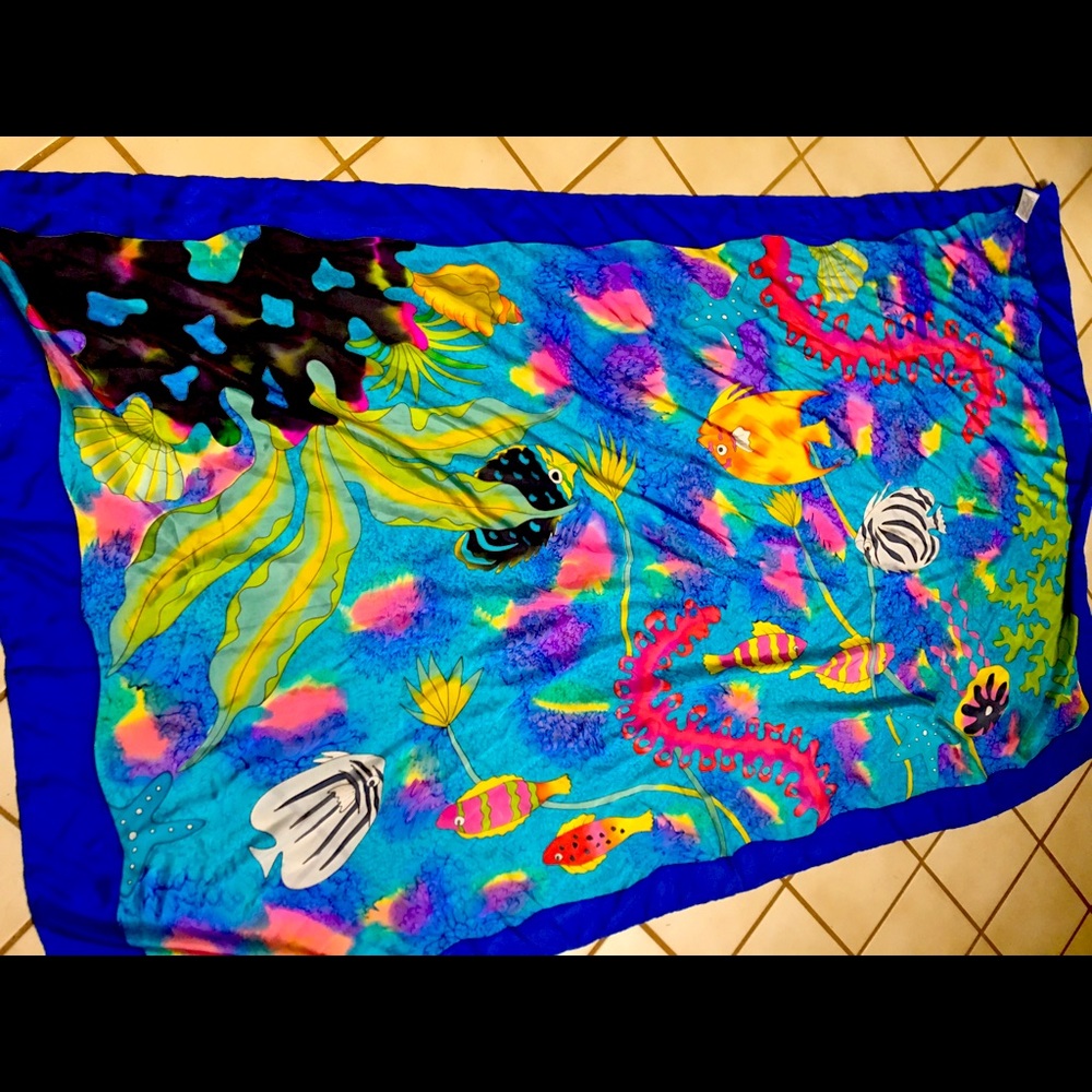 Silk scarf